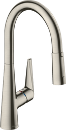 HansGrohe Talis M51 Tek Kollu Eviye Bataryası 200, Çekilebilir El Duşu, 2Jet, Sbox - 73851800