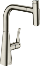 HansGrohe Metris Select M71 Tek Kollu Eviye Bataryası Çekilebilir El Duşu İle - 73822800