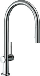 HansGrohe Talis M54 Tek Kollu Eviye Bataryası 210, Eco, Çekilebilir El Duşu, 2Jet - 72842000