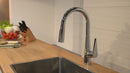 HansGrohe Talis M51 Tek Kollu Eviye Bataryası 200, Çekilebilir El Duşu, 2Jet - 72813000