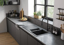 HansGrohe Talis M54 Tek Kollu Eviye Bataryası 210, Çekilebilir Gaga, 1Jet, Sbox - 72803670