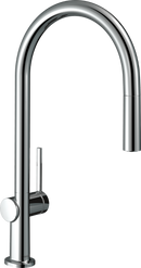 HansGrohe Talis M54 Tek Kollu Eviye Bataryası 210, Çekilebilir Gaga, 1Jet, Sbox - 72803000