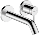 HansGrohe Talis S Tek Kollu Lavabo Bataryası Ankastre Duvara Monte, 16.5 Cm Gaga İle - 72110000