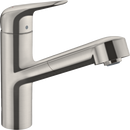 HansGrohe Focus M42 Tek Kollu Eviye Bataryası 150, Çekilebilir Gaga, 1Jet - 71814800