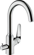 HansGrohe Focus M42 Tek Kollu Eviye Bataryası 220, Açma - Kapama Valfi, 1Jet - 71803000