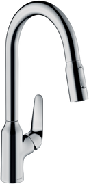 HansGrohe Focus M42 Tek Kollu Eviye Bataryası 220, Çekilebilir El Duşu, 2Jet - 71800000