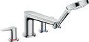 HansGrohe Talis E 4 - Delikli Küvet Kenarı Banyo Bataryası - 71748000