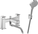 HansGrohe Vernis Shape 2 - Delikli Küvet Kenarı Banyo Bataryası Yönlendirme Valfi Ve Vernis Blend Vario El Duşu İle - 71462000