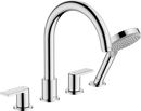 HansGrohe Vernis Shape 4 - Delikli Küvet Kenarı Banyo Bataryası - 71459000