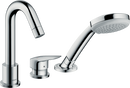 HansGrohe Logis 3 - Delikli Küvet Kenarı Tek Kollu Banyo Bataryası - 71310000