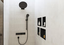 HansGrohe Xtrastoris Individual Duvar Nişi Satin Siyah Tasarım Çerçeveli 300/300/100 - 56098670