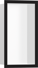 HansGrohe Xtrastoris Individual Duvar Nişi Satin Beyaz Tasarım Çerçeveli 300/150/100 - 56096670