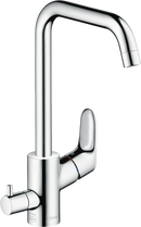 HansGrohe Focus M41 Tek Kollu Eviye Bataryası 260, Açma - Kapama Valfi, 1Jet - 31823000