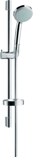 HansGrohe Croma 100 Duş Seti Vario, Ecosmart, 9 Lt/Dk, 65 Cm Duş Barı Ve Sabunluk İle - 27776000