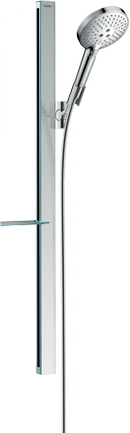 HansGrohe Raindance Select S Duş Seti 120 3 Jet, Ecosmart, 9Lt/Dk, 90 Cm Duş Barı Ve Sabunluk İle - 27649000