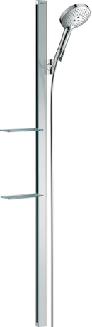 HansGrohe Raindance Select S Duş Seti 120 3 Jet, 150 Cm Duş Barı Ve Sabunluk İle - 27646000