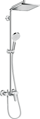 HansGrohe Crometta E Duş Kolonu 240 1 Jet, Tek Kollu Batarya İle - 27284000