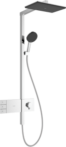 HansGrohe Raindance Select E Duş Kolonu 300 2 Jet, Ecosmart, 9 Lt/Dk, Showertablet Select 300 İle - 27283000