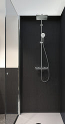 HansGrohe Crometta E Duş Kolonu 240 1 Jet, Ecosmart, Termostat İle - 27281000