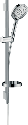 HansGrohe Raindance Select S Duş Seti 120 3 Jet, Ecosmart, 9Lt/Dk, 65 Cm Duş Barı Ve Sabunluk İle - 26632000