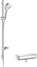 HansGrohe Raindance Select E Duş Seti 120 3 Jet, 90 Cm Duş Barı Ve Sabunluk İle - 26621000
