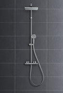 HansGrohe Vernis Shape Duş Kolonu 230 1Jet, Termostat İle - 26286000