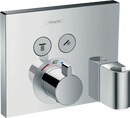 HansGrohe Showerselect Termostat Ankastre Montaj, 2 Çıkış İçin Hortum Bağlantısı Ve Duş Askısı İle  - 15765000