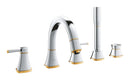 Grohe Grandera 5 Delikli Küvet Bataryası - 29415IG0