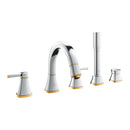 Grohe Grandera 5 Delikli Küvet Bataryası - 29415IG0