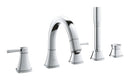 Grohe Grandera 5 Delikli Küvet Bataryası - 29415000