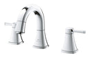 Grohe Grandera 3 Delikli Lavabo Bataryası 1/2" M-Boyut - 20624000