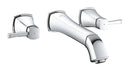 Grohe Grandera 3 Delikli Lavabo Bataryası  L-Boyut - 20623000
