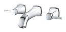 Grohe Grandera 3 Delikli Lavabo Bataryası 1/2" M-Boyut - 20622000