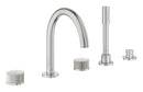 Grohe Atrio Private Collection 5 Delikli Küvet Bataryası - 25226DC0