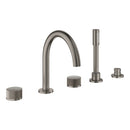 Grohe Atrio Private Collection 5 Delikli Küvet Bataryası - 25226AL0