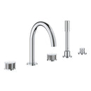 Grohe Atrio Private Collection 5 Delikli Küvet Bataryası - 25226000