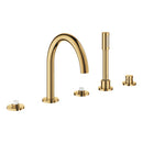 Grohe Atrio Private Collection 5 Delikli Küvet Bataryası - 25224GL0