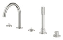 Grohe Atrio Private Collection 5 Delikli Küvet Bataryası - 25224DC0