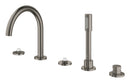 Grohe Atrio Private Collection 5 Delikli Küvet Bataryası - 25224AL0