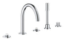 Grohe Atrio Private Collection 5 Delikli Küvet Bataryası - 25224000