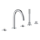 Grohe Atrio Private Collection 5 Delikli Küvet Bataryası - 25224000