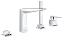 Grohe Allure Brilliant Dört Delikli Küvet Bataryası - 29405000