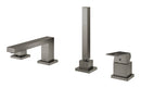 Grohe Eurocube Dört Delikli Küvet Bataryası - 19897Al1