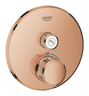 Grohe Grohtherm Smartcontrol Tek Valfli Akış Kontrollü, Ankastre Termostatik Duş Bataryası - 29118Da0