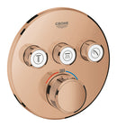 Grohe Grohtherm Smartcontrol Üç Valfli Akış Kontrollü, Ankastre Termostatik Duş Bataryası - 29121Da0
