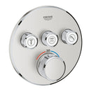 Grohe Grohtherm Smartcontrol Üç Valfli Akış Kontrollü, Ankastre Termostatik Duş Bataryası - 29121Dc0