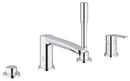 Grohe Eurostyle Cosmopolitan Dört Delikli Küvet Bataryası - 23048003