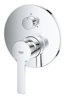 Grohe Lineare Tek Kumandalı 3 Yönlü Banyo Bataryası - 24095001