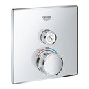 Grohe Grohtherm Smartcontrol Tek Valfli Akış Kontrollü, Ankastre Termostatik Duş Bataryası - 29123000