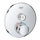 Grohe Grohtherm Smartcontrol Tek Valfli Akış Kontrollü, Ankastre Termostatik Duş Bataryası - 29118000